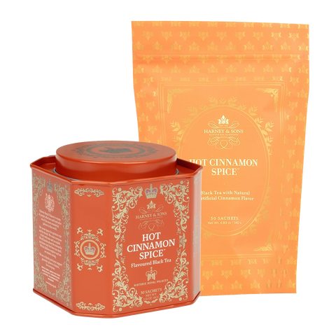 Hot Cinnamon Spice Tea Set 80 pcs
