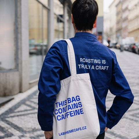 Tote Bag - “This Bag Contains Caffeine”
