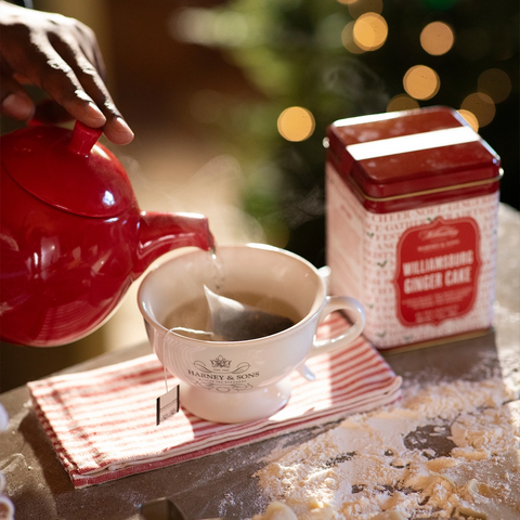 Black tea with orange and ginger Williamsburg Ginger Cake 20 pcs