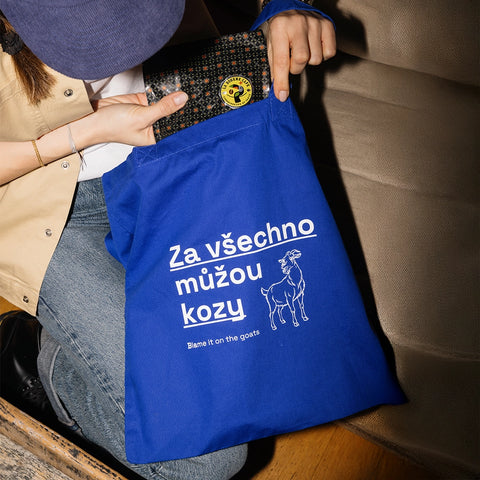 Tote Bag – Blame It on the Goats