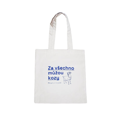 Tote Bag – Blame It on the Goats